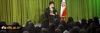 بانوان فرهیخته در دیدار با مقام معظم رهبری مدظله العالی