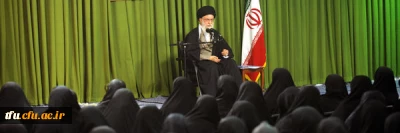 بانوان فرهیخته در دیدار با مقام معظم رهبری مدظله العالی