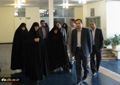 دکتر طاهری نیا و دکتر شیخی در پردیس فاطمه الزهرا(س) تبریز