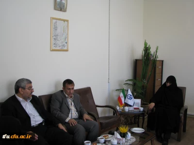 دیدار دکتر وحدتی ریاست موزه علم و فناوری کشور از پردیس فاطمه الزهرا(س)