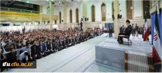 رهبر معظم انقلاب در دیدار نخبگان جوان کشور: