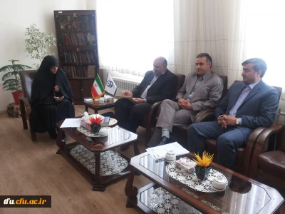 حضور جناب آقای شکیبا ،معاون بازرسی سازمان مرکزی دانشگاه فرهنگیان در پردیس فاطمه الزهرا(س)تبریز