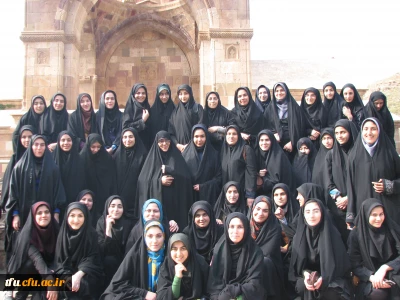 برگزاری اردوی یکروزه  دانشجویان پردیس فاطمه الزهرا(س)تبریز