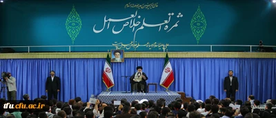 رهبر معظم انقلاب اسلامی(مدظله العالی)در دیدار دانشجویان:
جوان دانشجو باید مطالبه گر، پرانگیزه، پرنشاط، حاضر در صحنه و ناظر به مسائل کشور باشد که به فضل خداوند این روحیه، امروز در میان دانشجویان وجود دارد