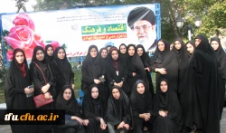 ورود دانشجو معلمان پردیس ها به محل برگزاری