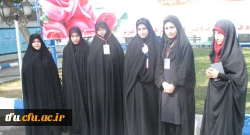 ورود دانشجو معلمان پردیس ها به محل برگزاری