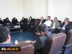 حضور آقای دکتر بنیادی در جمع اساتید کارورزی  2