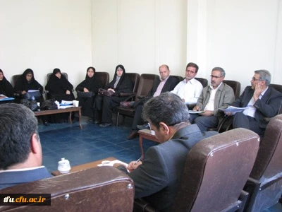 حضور آقای دکتر بنیادی در جمع اساتید کارورزی