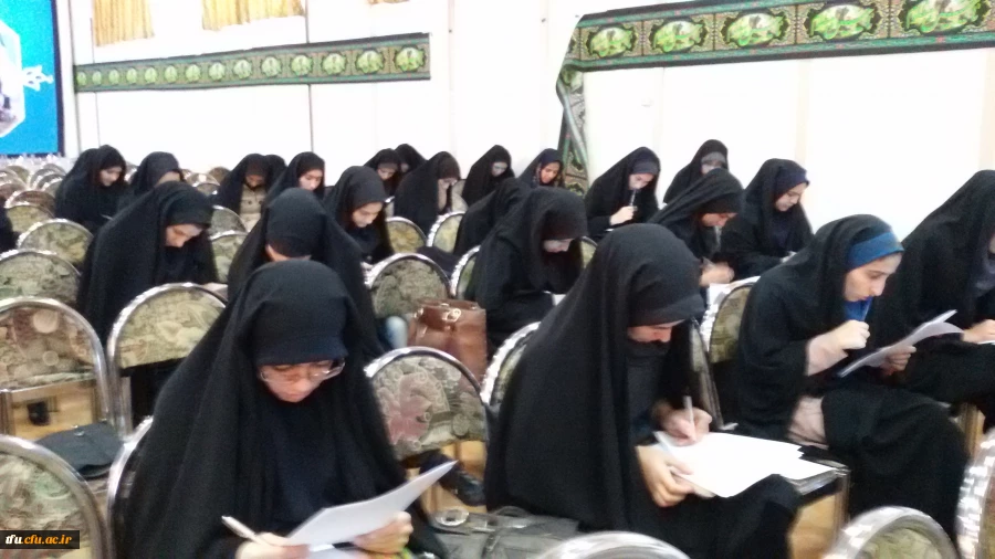 آزمون مرحله  اول طرح  سیر مطالعاتی  آثار  استاد شهید مرتضی مطهری  برگزار شد. 2