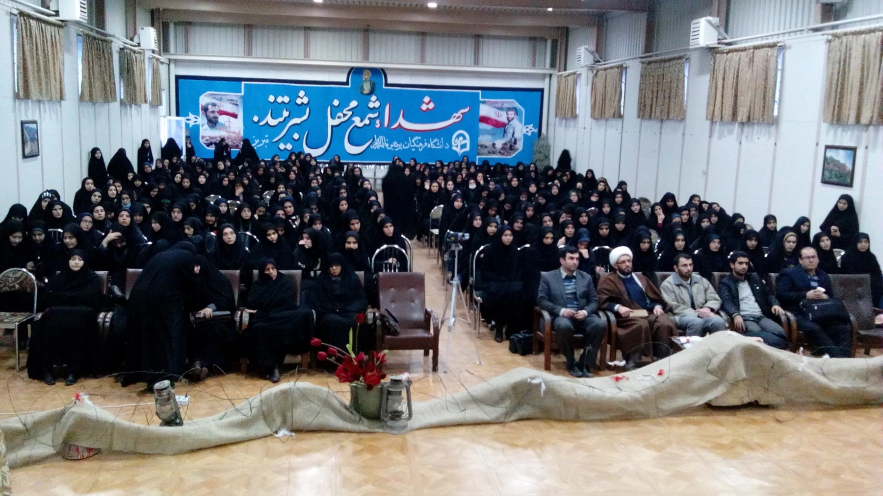 گرامیداشت روز دانشجو با حضور استاد بابایی در ÷ردیس فاطمه الزهرا(س) 2