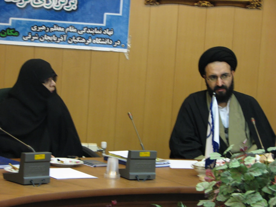 بازدید حجت الاسلام دادگر نماینده ی ولی فقیه در دانشگاه فرهنگیان از پردیس فاطمه الزهرا(س)  2