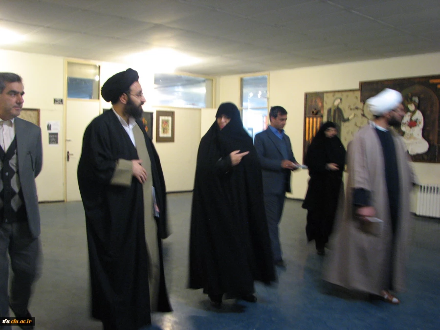 بازدید حجت الاسلام دادگر نماینده ی ولی فقیه در دانشگاه فرهنگیان از پردیس فاطمه الزهرا(س)  2