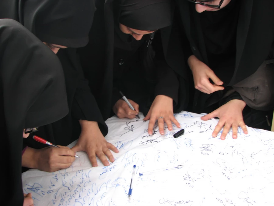 بازدید حجت الاسلام دادگر نماینده ی ولی فقیه در دانشگاه فرهنگیان از پردیس فاطمه الزهرا(س)  2