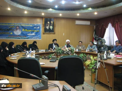 حجت الاسلام والمسلمین دادگر نماینده ولی فقیه در دانشگاه فرهنگیان در  شورای فرهنگی استان آذربایجان شرقی