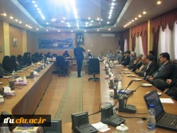 حجت الاسلام والمسلمین دادگر  در جلسه اساتید پردیس های آذربایجان شرقی  2