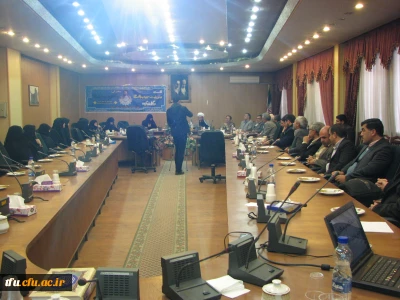 حجت الاسلام والمسلمین دادگر  در جلسه اساتید پردیس های آذربایجان شرقی