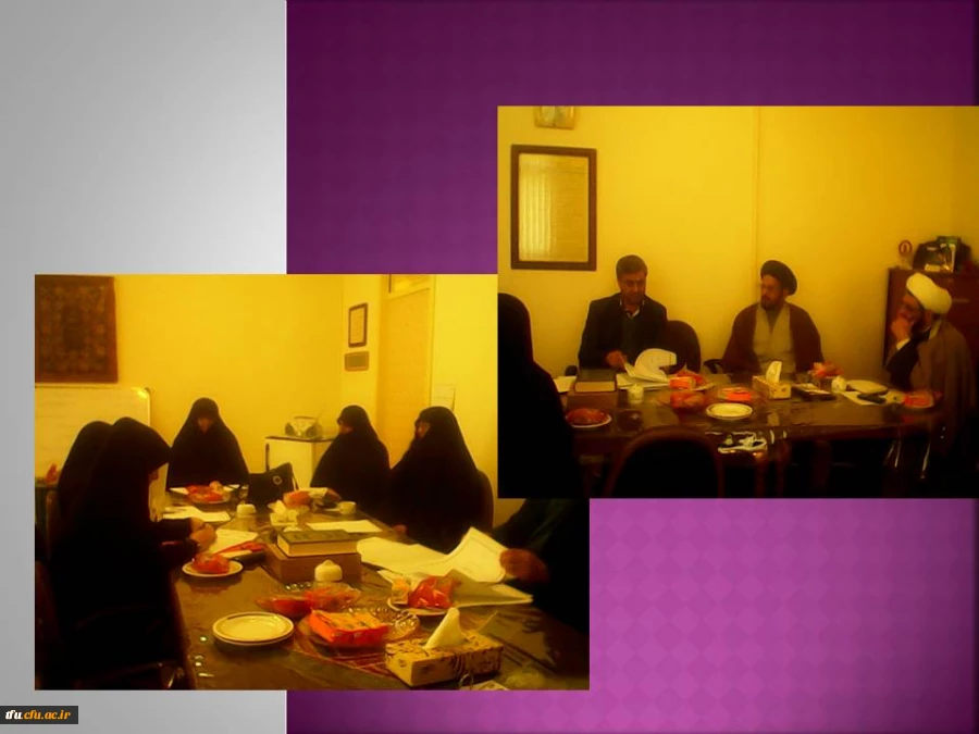 جلسه شورای اقامه نماز پردیس فاطمه الزهرا(س) برگزار شد.  2