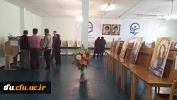 نمایشگاه نگارگری  گروه هنر گزار شد.   4