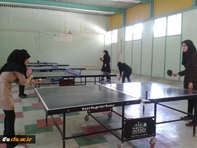 به مناسبت هفته خوابگاه ها مسابقات پینگ پنگ  برگزار شد.