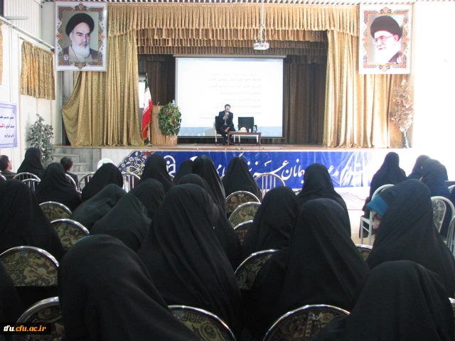 نشست پرسش و پاسخ دکتر بدری سرپرست پردیس های دانشگاه فرهنگیان استان و دانشجویان پردیس فاطمه الزهرا(س) 2