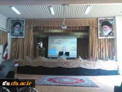 برگزاری مراسم بزرگداشت مدافعان حریم حرم   در پردیس فاطمه الزهرا(س)تبریز  2