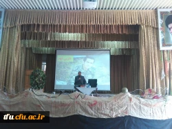 برگزاری مراسم بزرگداشت مدافعان حریم حرم   در پردیس فاطمه الزهرا(س)تبریز  2