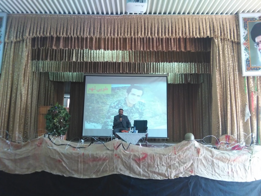 برگزاری مراسم بزرگداشت مدافعان حریم حرم   در پردیس فاطمه الزهرا(س)تبریز  2