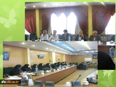 نشست اساتید موظف پردیس فاطمه الزهرا(س) و  دکتر بدری مدیریت دانشگاه فرهنگیان استان آذربایجان شرقی