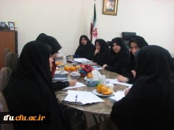 نشست اعضای جدید شورای صنفی و رفاهی داانشجویان با مسئولین پردیس فاطمه الزهرا(س) 2