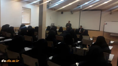 نشست دانشجویان رشته مشاوره با معاون پرورشی اداره کل آموزش و پرورش استان