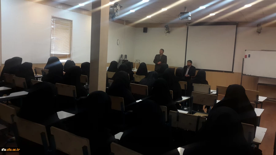 نشست دانشجویان رشته مشاوره با معاون پرورشی اداره کل آموزش و پرورش استان  2