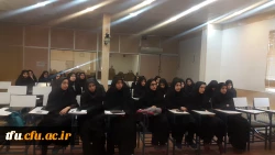 نشست دانشجویان رشته مشاوره با معاون پرورشی اداره کل آموزش و پرورش استان  3