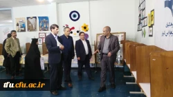 برپایی نمایشگاهی از دست سازه های علمی و هنری دانشجو معلمان پردیس فاطمه الزهرا(س) 2