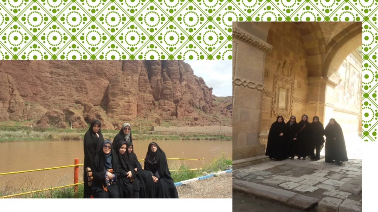 شرکت اساتید عضو حلقه صالحین در اردوی جلفا