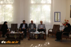 بازدید دکتر عالی باف شهردار منطقه 4 تبریز از پردیس فاطمه الزهرا(س) تبریز 2