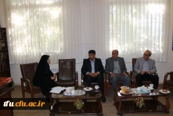 بازدید دکتر عالی باف  شهردار منطقه 4 تبریز از پردیس فاطمه الزهرا(س) تبریز 2