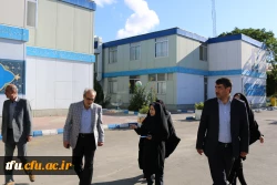 بازدید دکتر عالی باف شهردار منطقه 4 تبریز از پردیس فاطمه الزهرا(س) تبریز 2