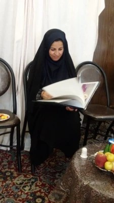 دیدار سرکار خانم دکتر باقری با استاد کهنمویی  4