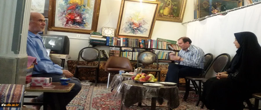 دیدار سرکار خانم دکتر باقری با استاد کهنمویی  2