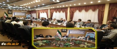 تشکیل جلسه توجیه سرپرستان دانشجویان پسر شرکت کننده دربیست و ششمین جشنواره علمی، ادبی و هنری دانشگاه فرهنگیان سراسر کشور