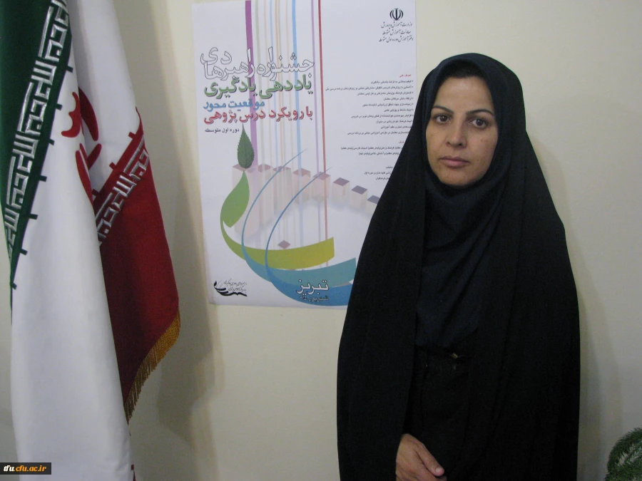 مصاحبه با دکتر باقری سرپرست پردیس فاطمه الزهرا(س) تبریز( میزبانی جشنواره درس پژوهی) 2