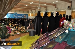 جشن فارغ التحصیلی دانشجویان ورودی سال 91 پردیس فاطمه الزهرا(س) برگزار شد. 2