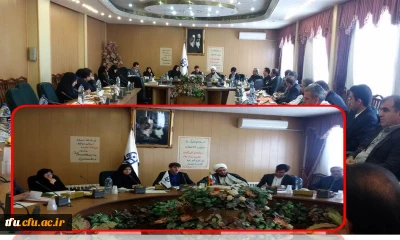 جلسه شورای اساتید دانشگاه فرهنگیان استان آذربایجان شرقی تشکیل شد.