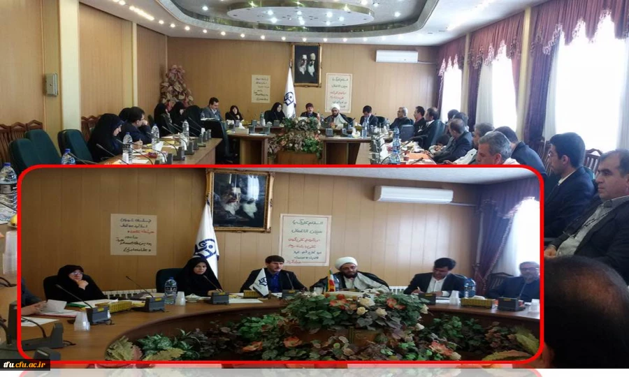 جلسه شورای اساتید دانشگاه فرهنگیان استان آذربایجان شرقی تشکیل شد. 2