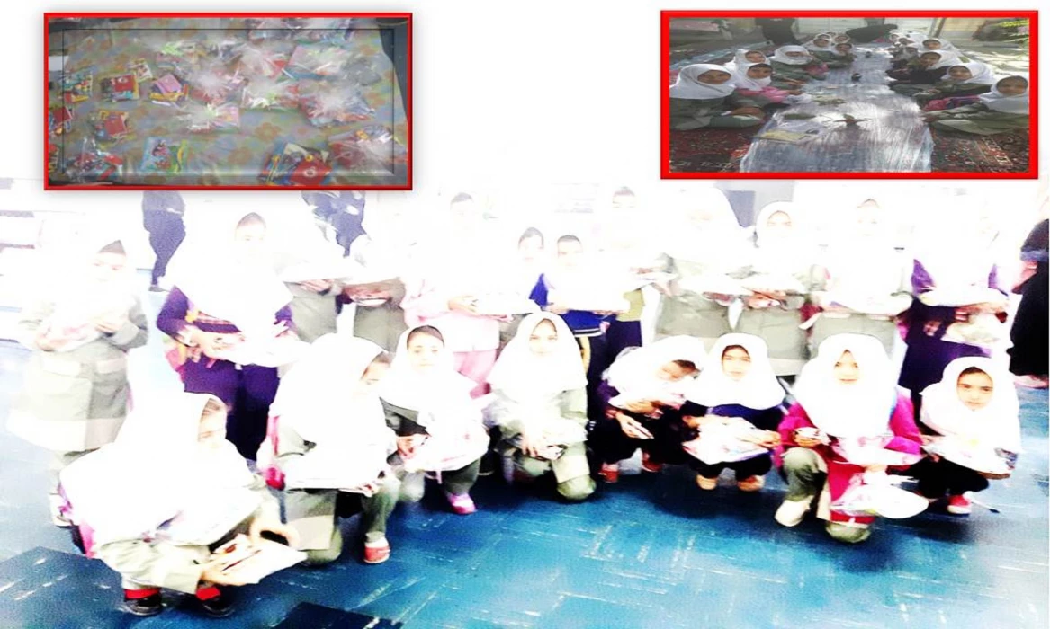 فرشته های زمینی بر سر سفره ی حضرت رقیه(س)