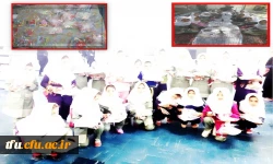 فرشته های زمینی بر سر سفره ی حضرت رقیه(س) 2