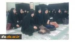 شرکت دانشجویان در گردهمایی حامیان مدافعان حرم در دانشگاه تبریز 2