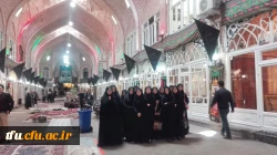 بازدید دانشجو معلمان از مقبره آیت ا...شهید محراب قاضی طباطبایی(ره)