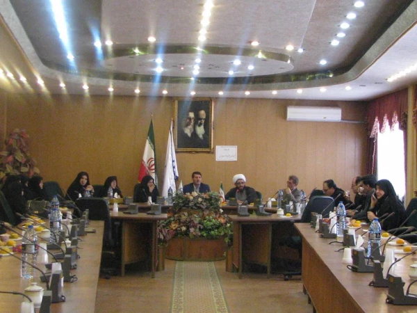 جلسه تودیع و معارفه مسئول حراست 2