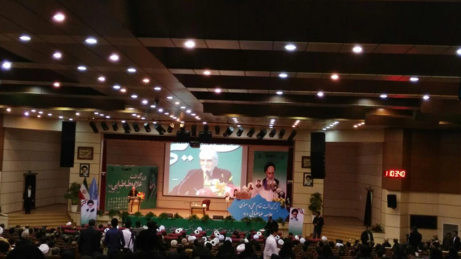 شرکت دانشجویان پردیس فاطمه الزهرا(س) تبریز در همایش ملی «اخلاق علم و اخلاق حرفه ای در مکتب علامه طباطبایی (ره)»